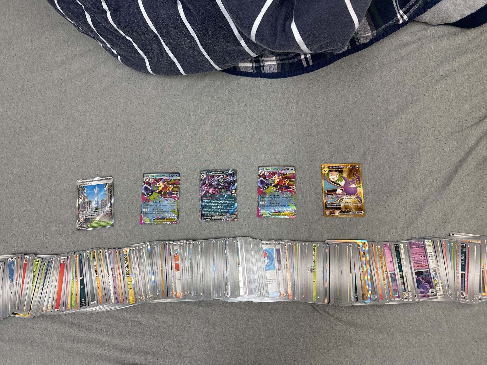 Pokémon TCG Lot: Mega Steelix EX, Yveltal Amazing Rare, Lumionose City & Bulk Holos/Rares