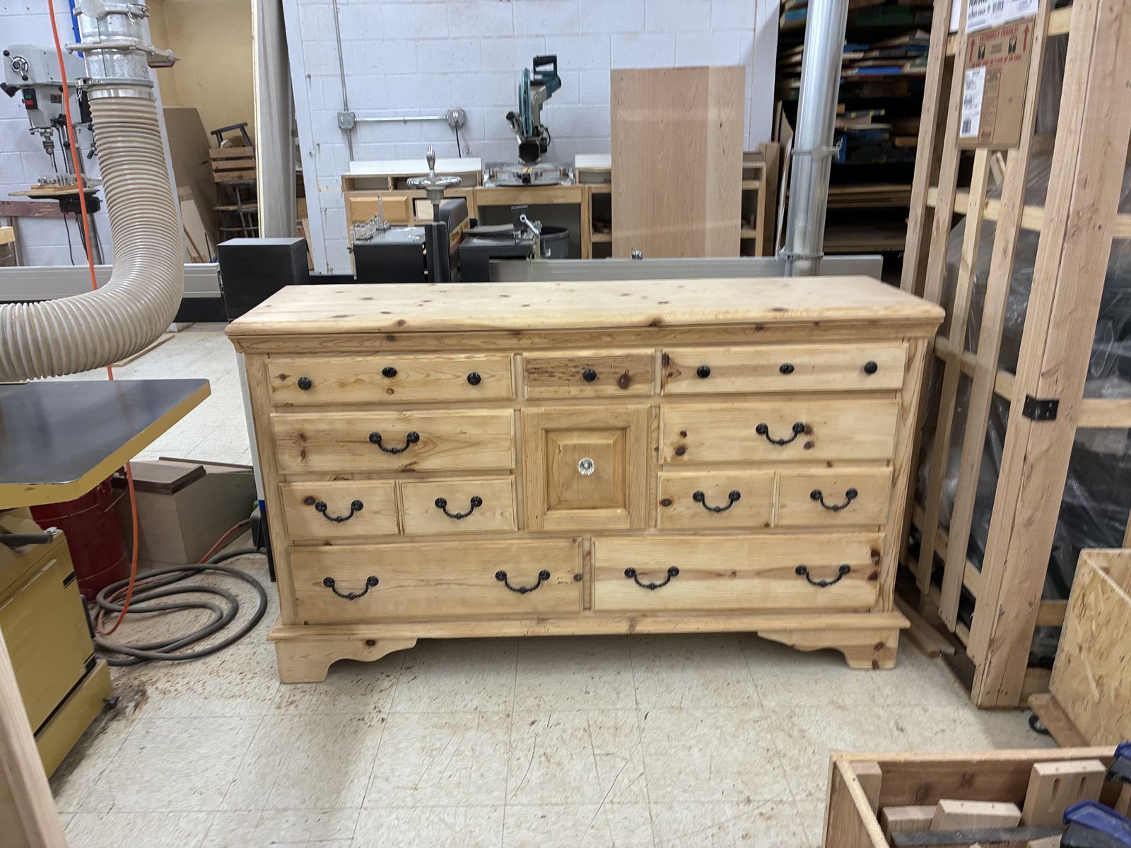 A brand new refurbished dresser, professionally redone