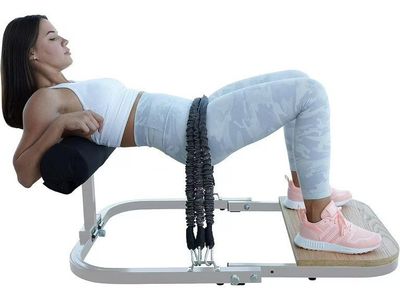 Booty Sprout Glute Bridge Resistance Band Workout