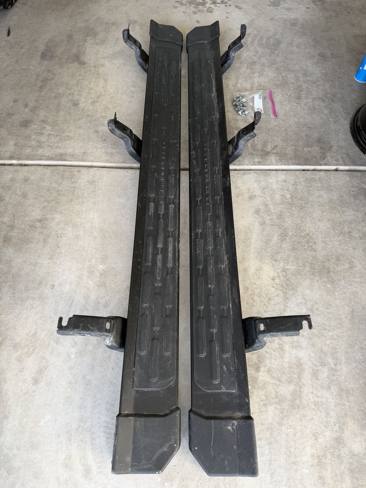 Bronco OEM Side Steps/ Running Boards