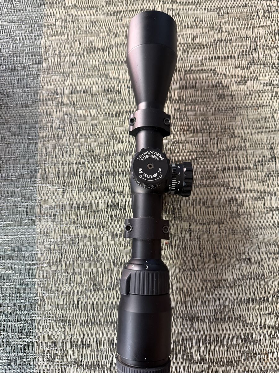 Nikon P-223 3-9x40 Rifle Scope with Mounting Rings