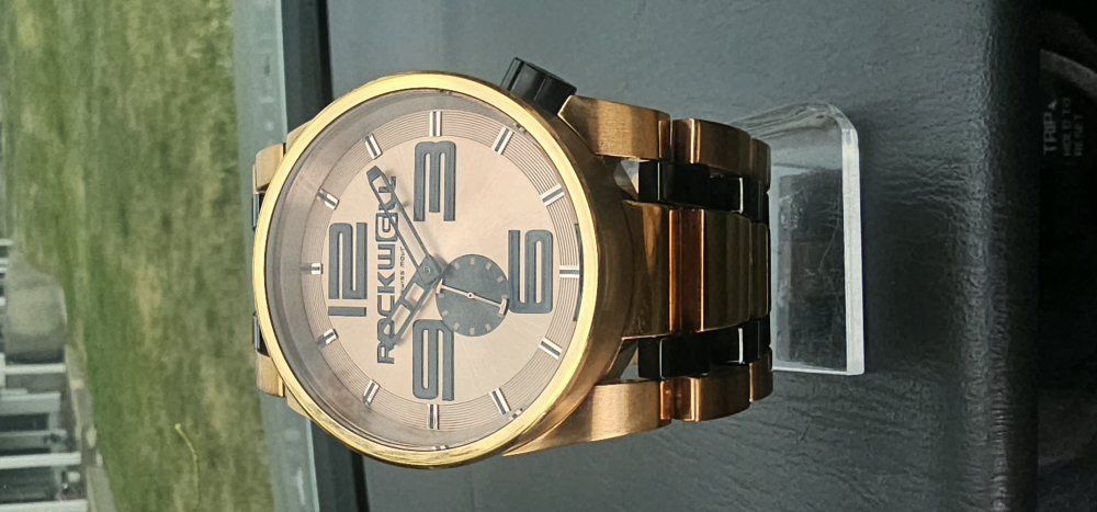 Brand New Rockwell 50mm rose gold and black