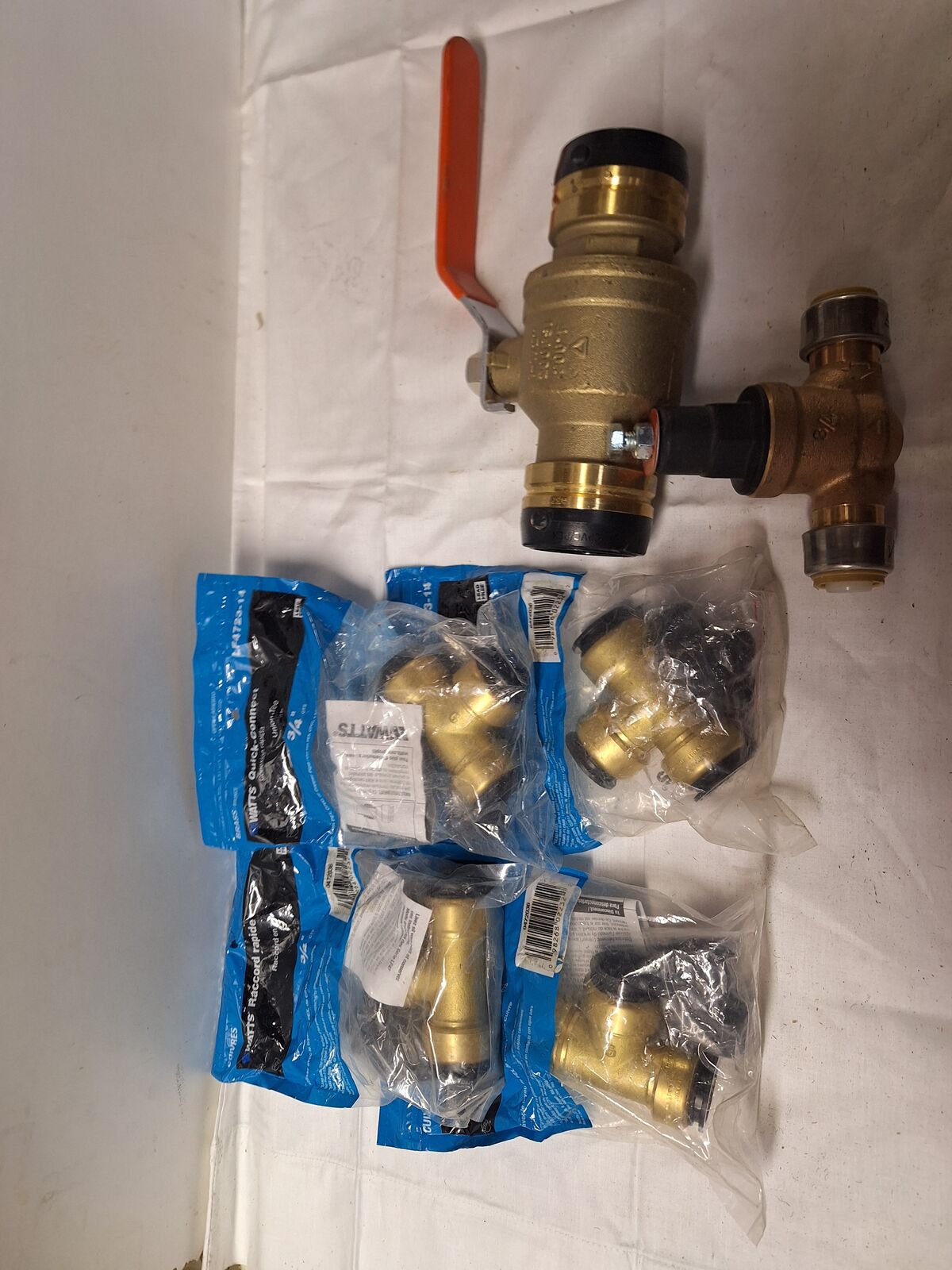 SHARK BITE FITTINGS, & WATTS