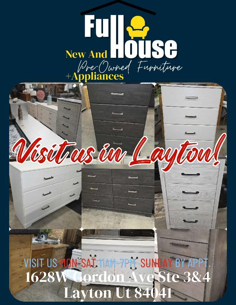 Dressers, Nightstands and more!