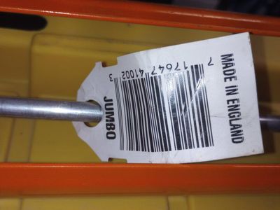 The Original by Cox Jumbo Caulking Gun Orange Made in England