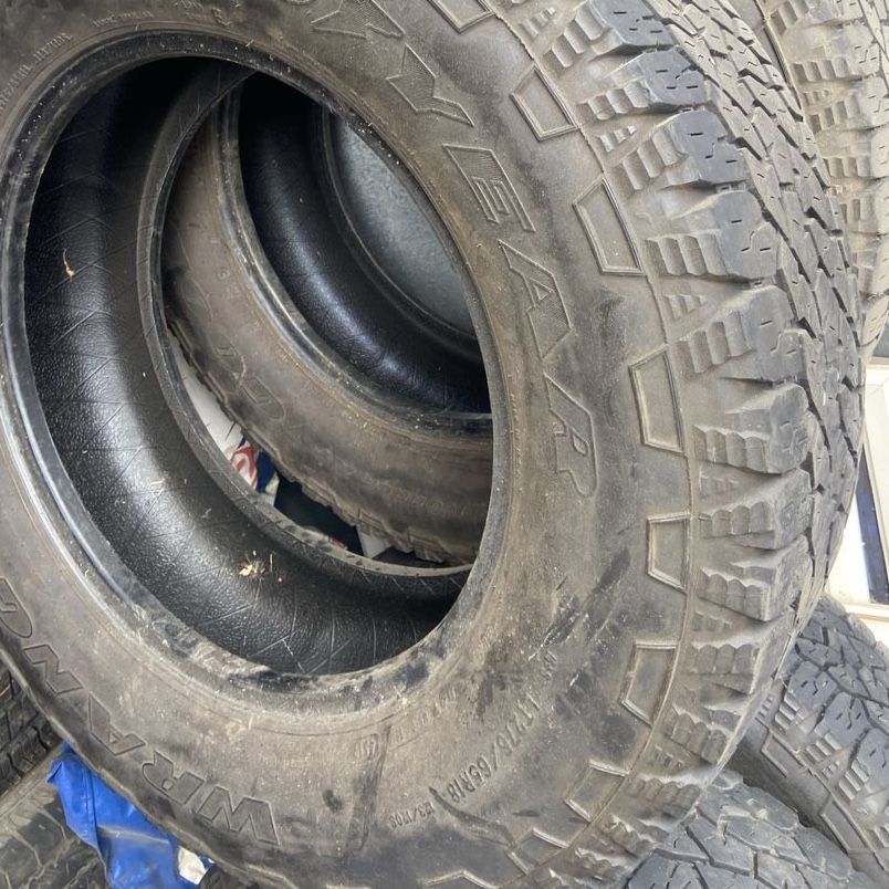 All 4 tires