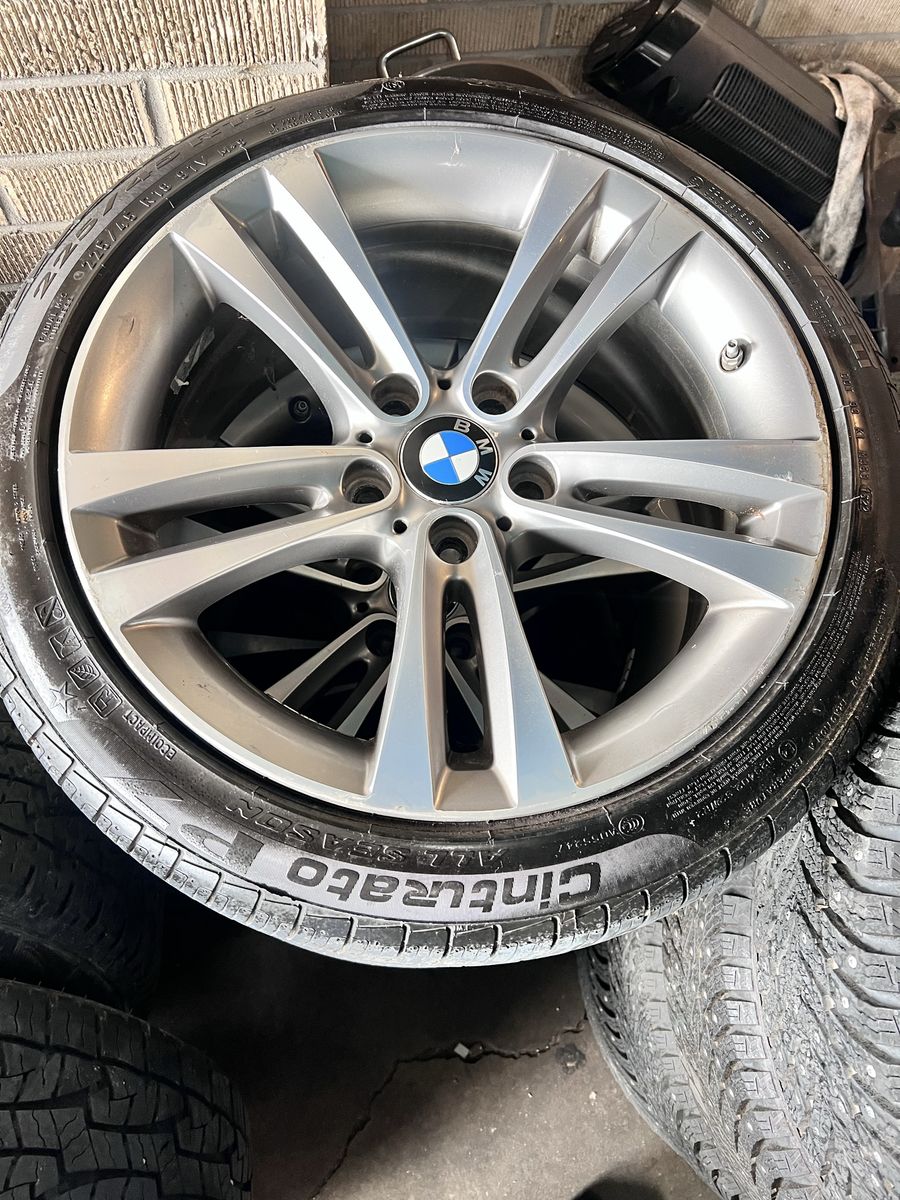 18 BMW 3 Series Wheels and Tires 5x120