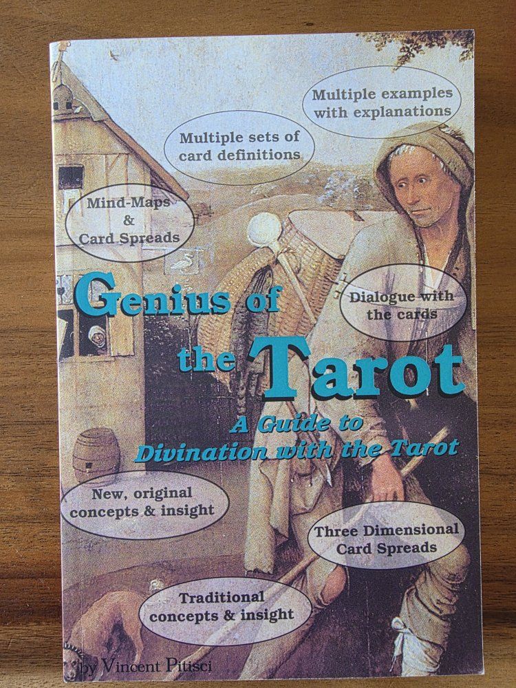 Genius of the Tarot by Vincent Pitisci - A Guide to Divination with the Tarot Psychology Metaphysics