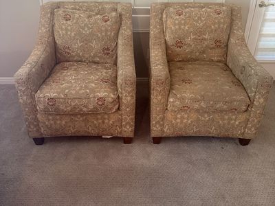 Pair Of Drexel Heritage Accent Chairs