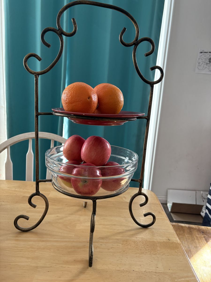 2-Tier Display/Fruit Stand