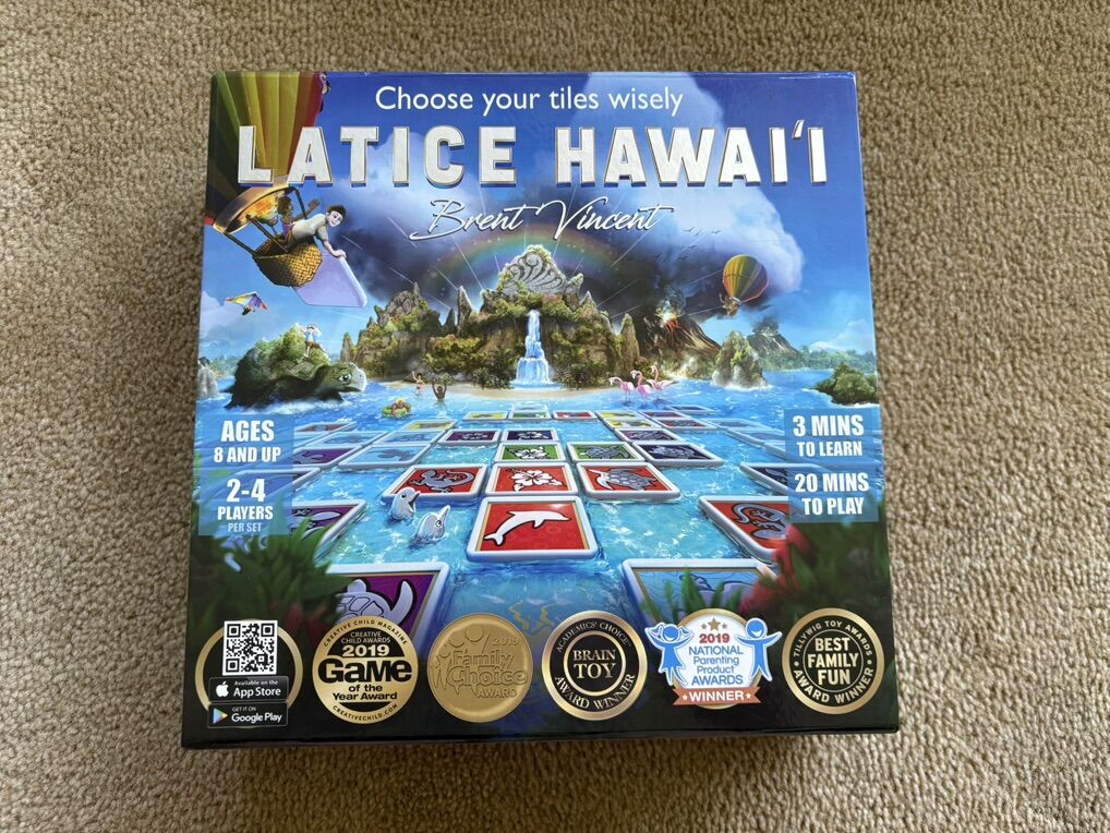NEW Latice Hawaii Board Game