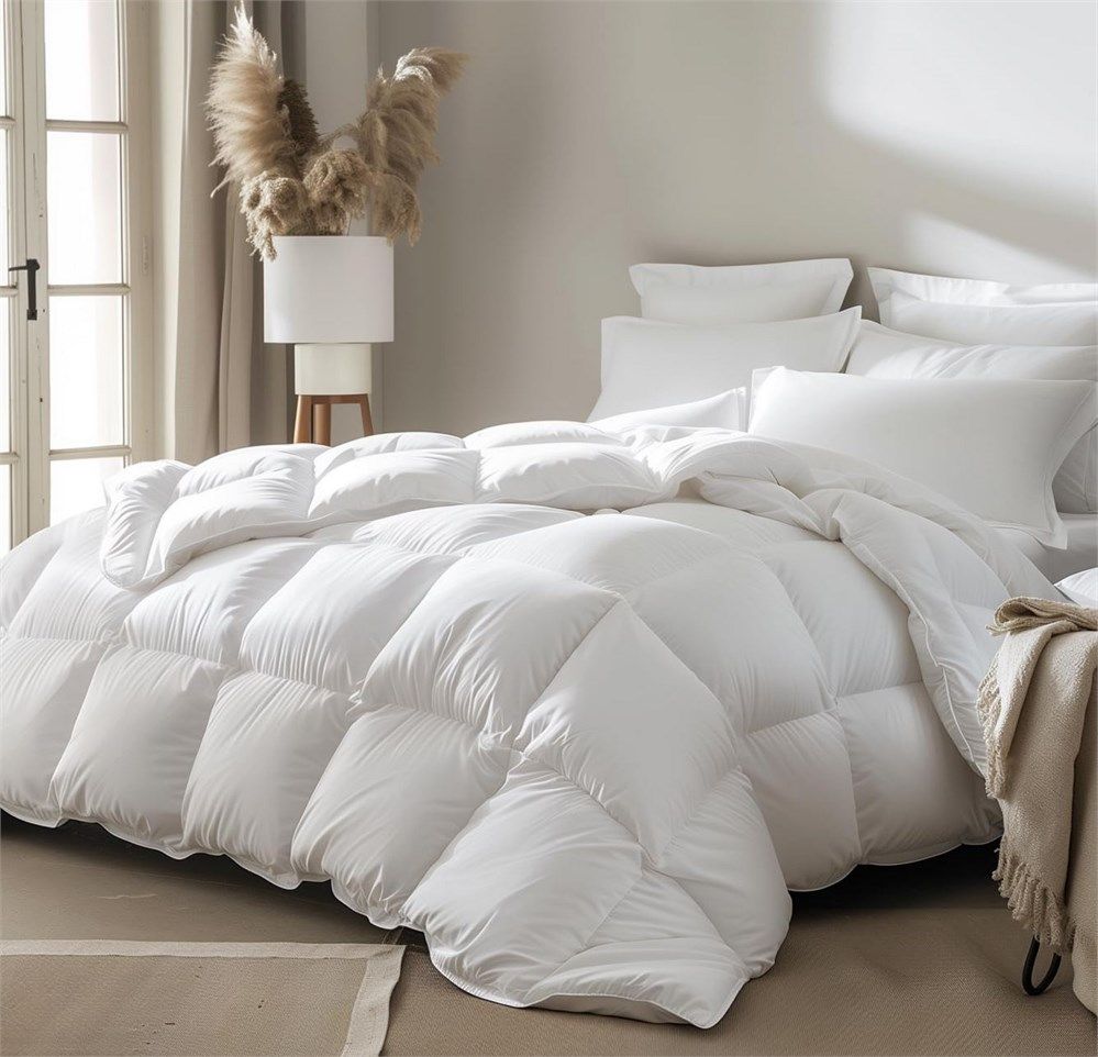 Serta Full/Queen All-Season Feather Down Comforter