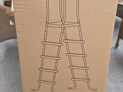 New in the box Intex 52 inch ladder.