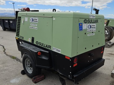Sullair 375H DPQ-JD3, 375 CFM air compressor