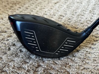 PING G410 Plus Driver (9.0°) - Right Handed Golf Club, Mitsubishi Kai’Li White X Stiff Shaft. Head cover included