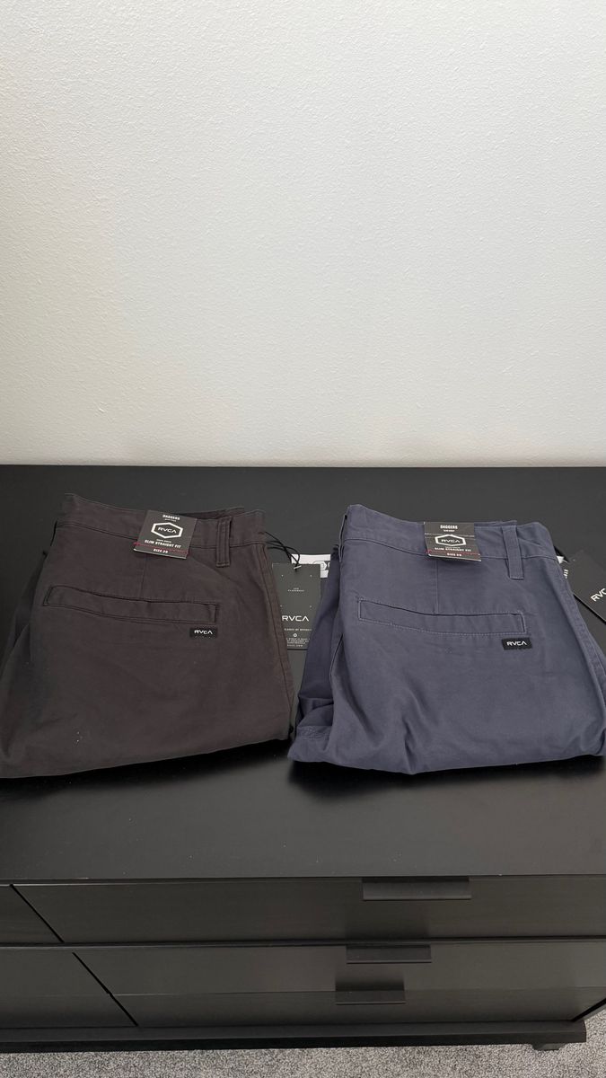 NEW RVCA – Daggers Chino Pants Size 29 - 2 Pairs for $25! 