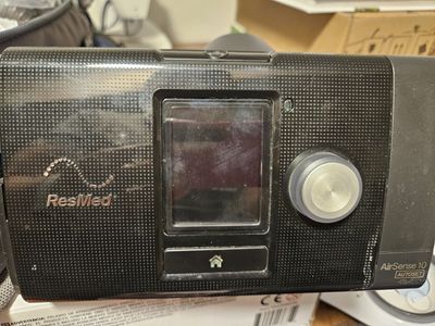 ResMed AirSense 10 AutoSet CPAP Machine w/ ClimateLineAir & AirFit F40 Cushion M Quiet