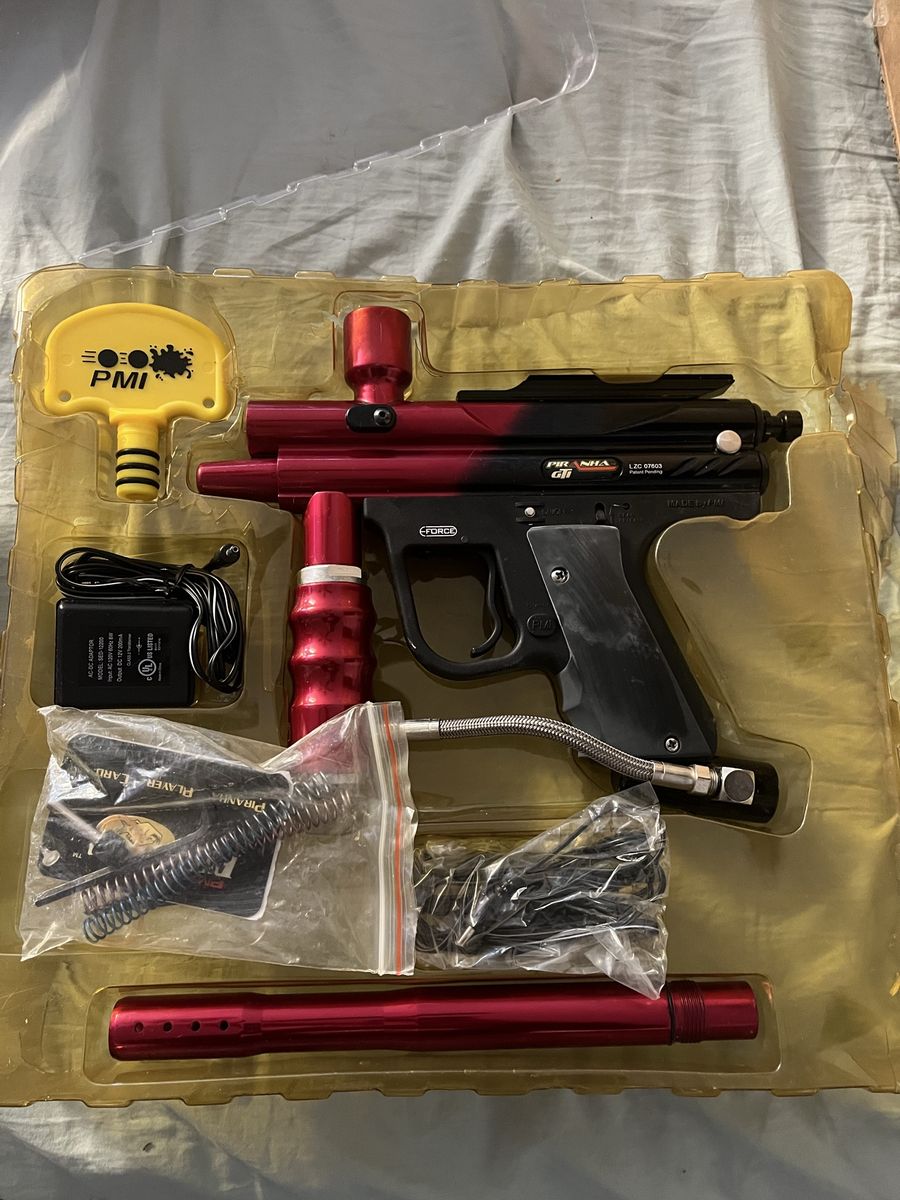 Paintball gun and accessories
