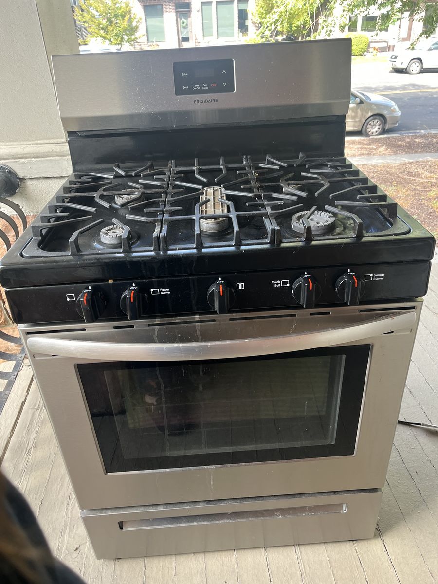 Free gas range and stove