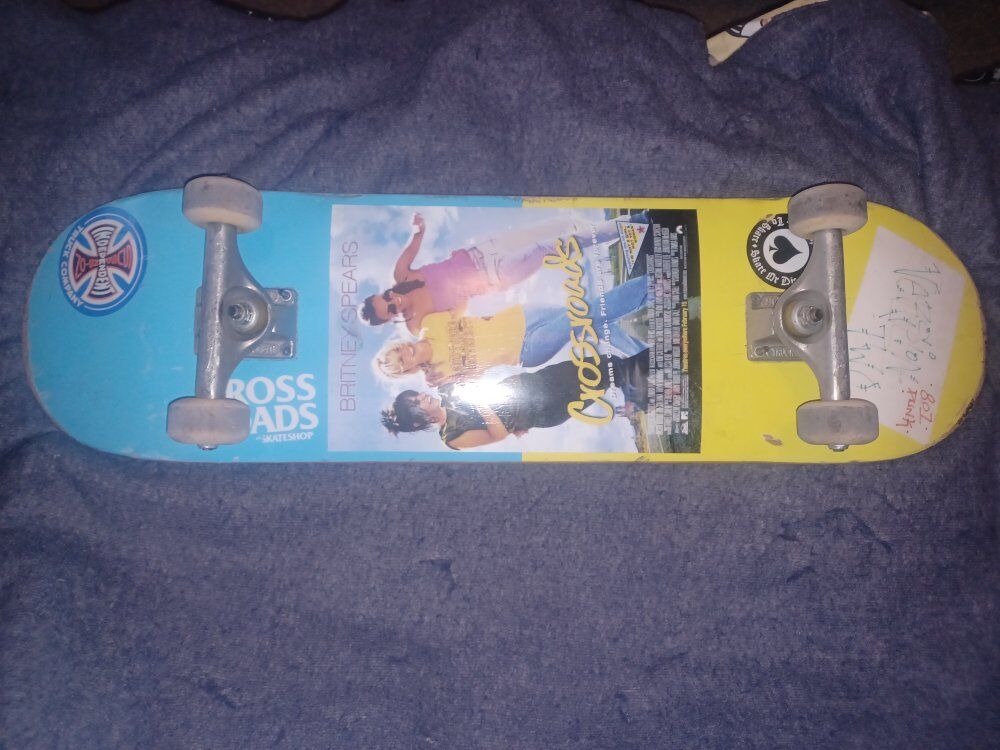 Circa 2014 Crossroads shop board