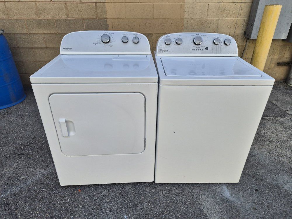 WHIRLPOOL SET WASHER AND  ELECTRIC DRYER FREE  DELIVERY