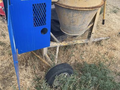 Stone Heavy-Duty Portable Concrete Mixer - Industrial Construction Equipment