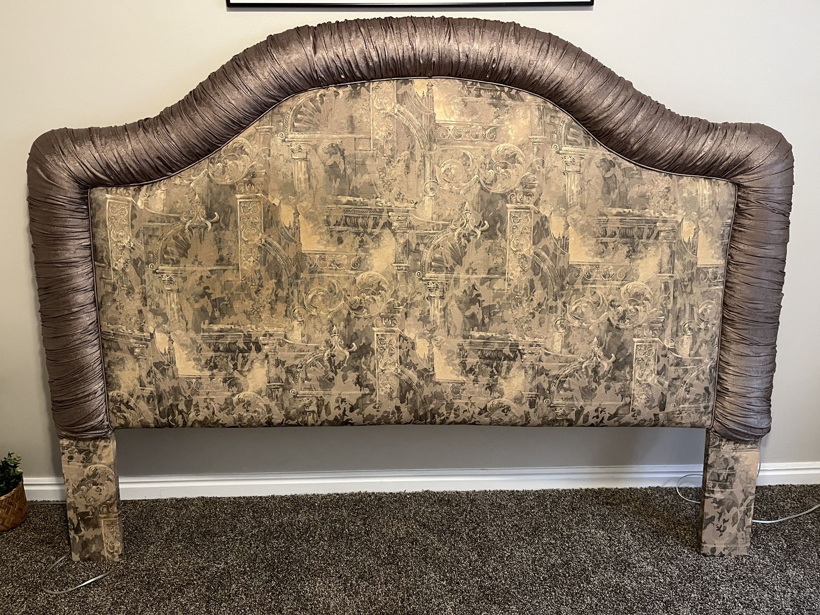 King Headboard And Bench