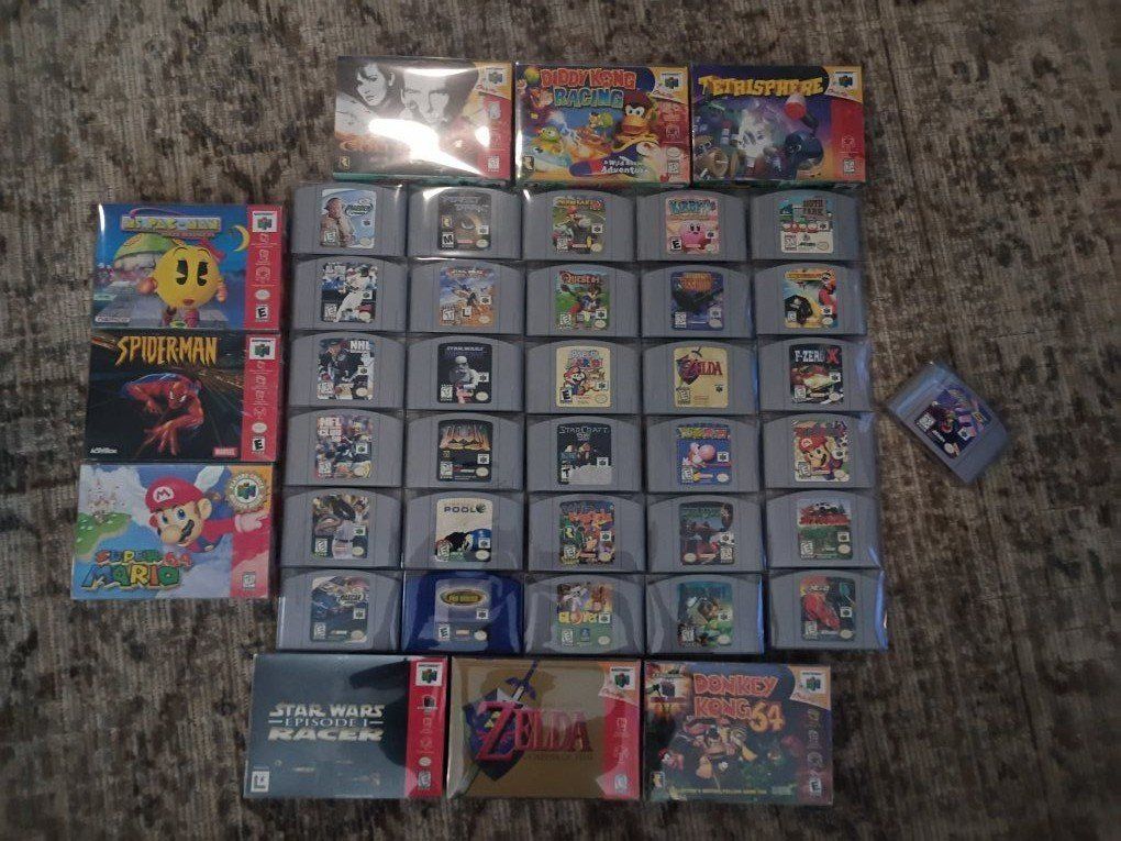 looking for Nintendo 64 games. let's make a deal