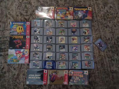 looking for Nintendo 64 games. let's make a deal