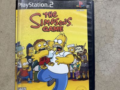 PS2 The Simpsons Game