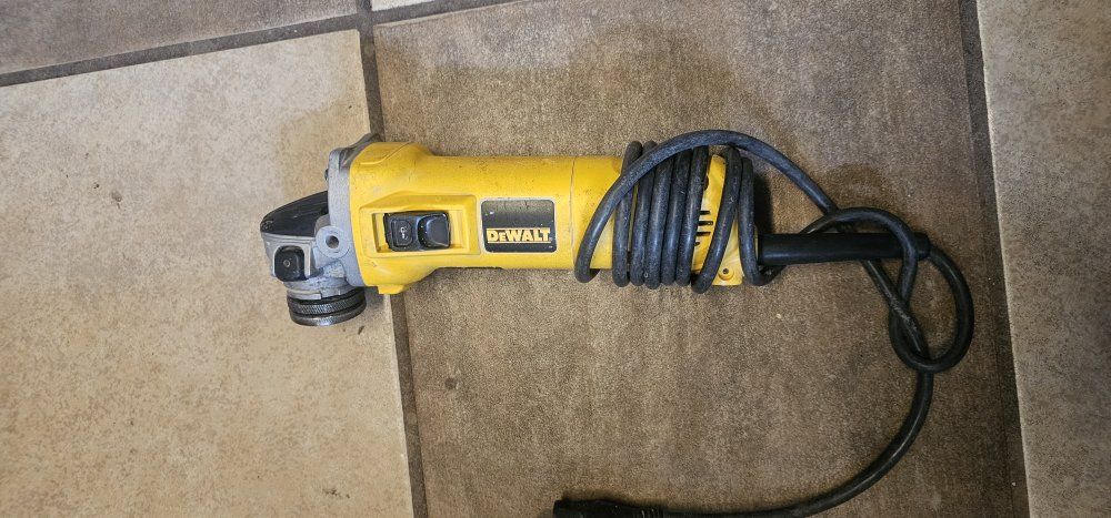 Dewalt angle grinder