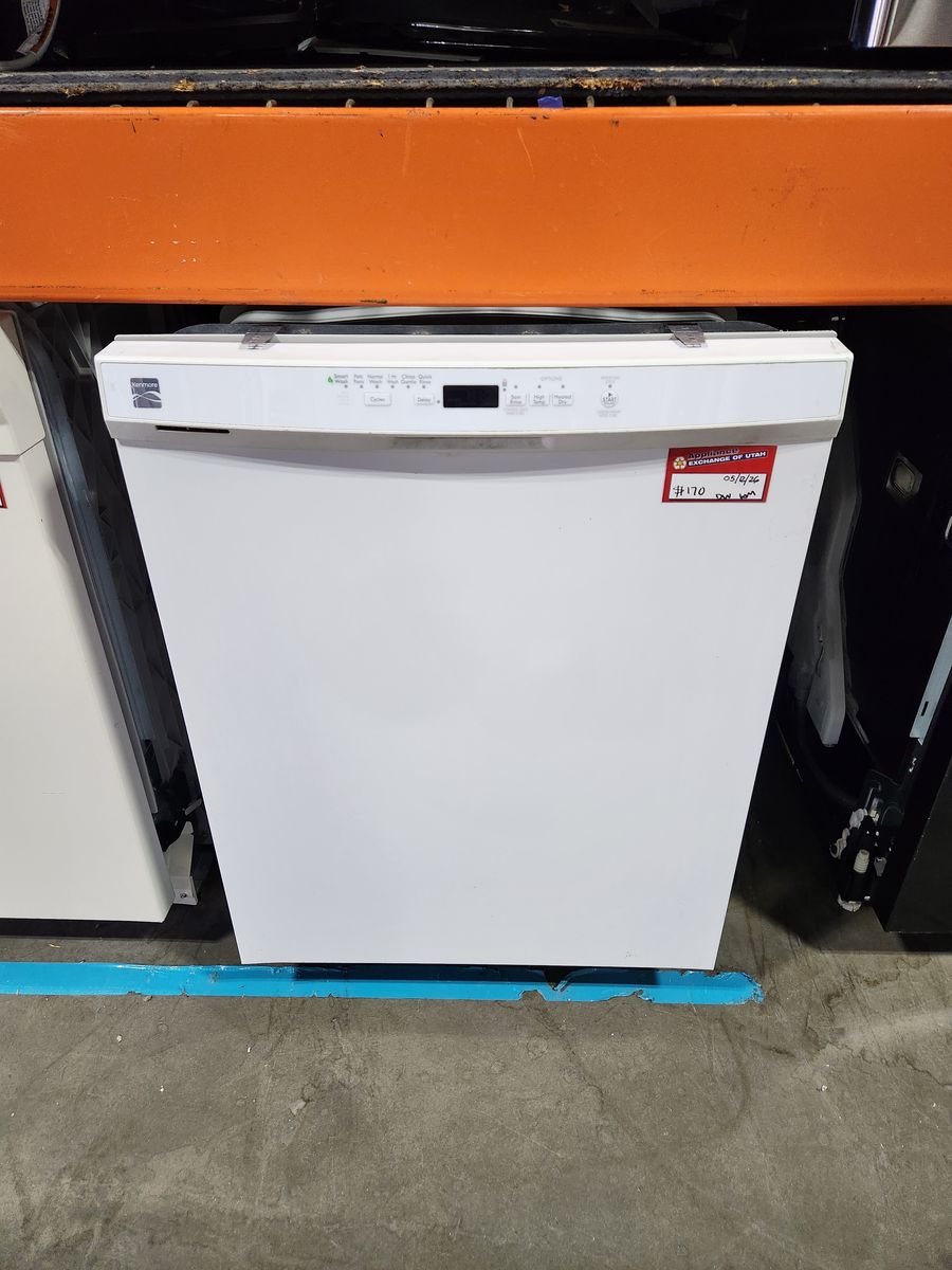 NICE KENMORE WHITE DISHWASHER! W-WARRANTY