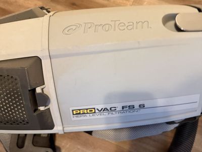 ProTeam ProVac FS 6 Commercial Backpack Vacuum with HEPA Filtration & Hose Attachment