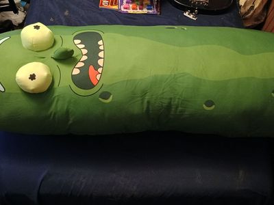 Rick & Morty Giant 42" Pickle Rick Pillow Plush