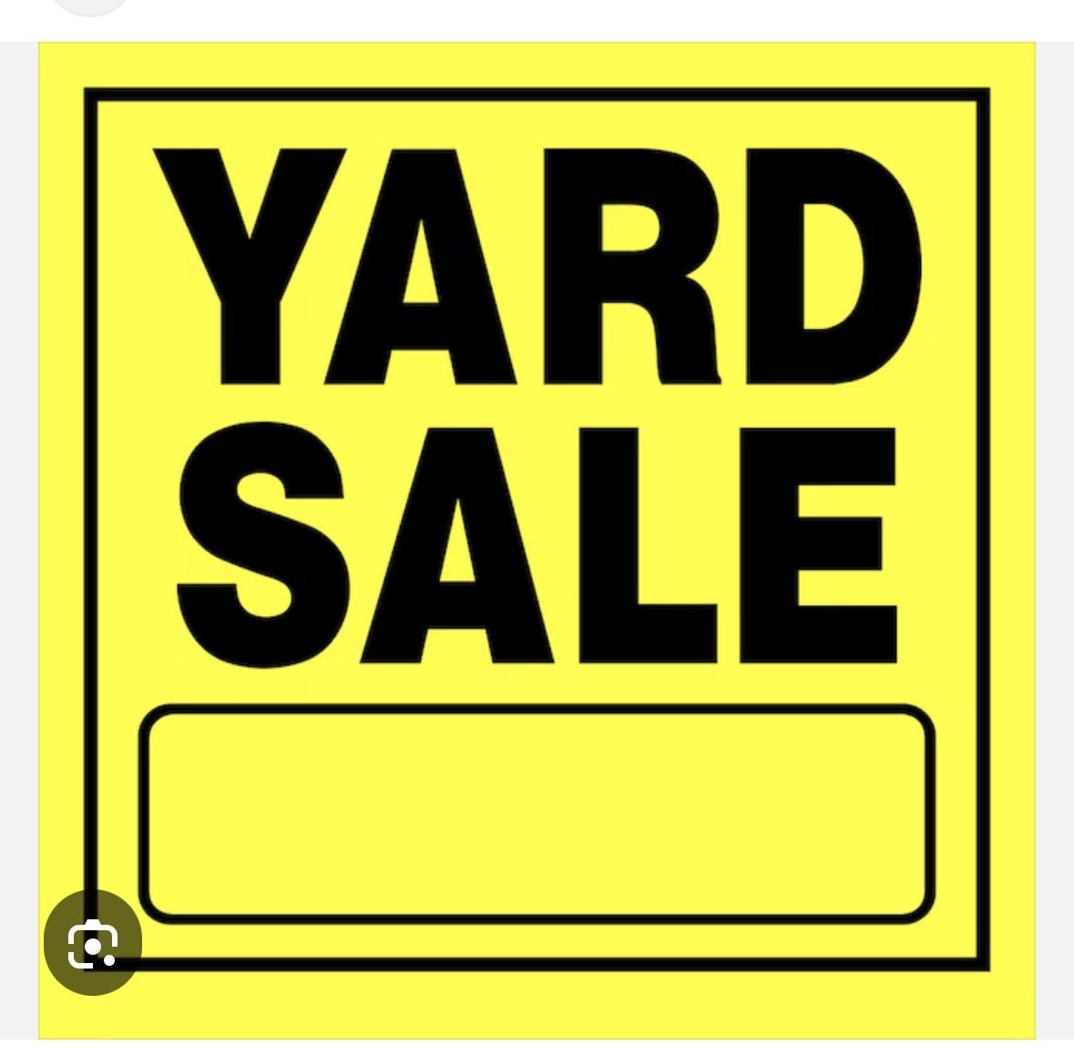 Yard Sale