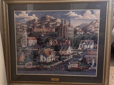 Eric Dowdle "Logan Summer” Signed And Numbered Limited Edition 178/250 W/ Custom Framing & Matting!!