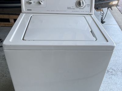 White Kenmore washing Machine