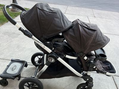 City Select Double Stroller W/ Glider Board