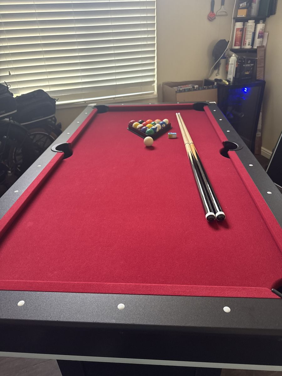 Pool Table with Ping Pong Top