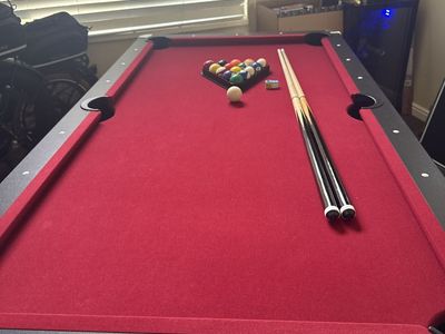 Pool Table with Ping Pong Top