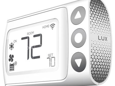LUX CS1-WH1-B04 Smart WiFi Thermostat - New in Box, Remote Control, Energy Savings