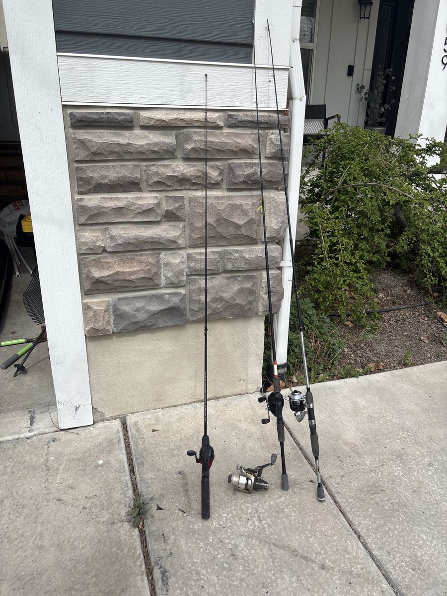 fishing poles