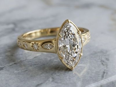 1.75CTW Marquise LAB Diamond Engagement Ring with Mixed Accents – 14K Gold, E/VS1, IGI Certified