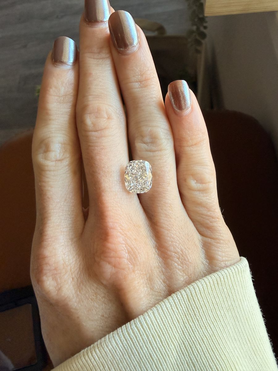 5 Ct Brilliant Cut Center Stone -IGI Certified