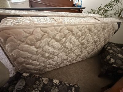 Twin Bed - Mattress, box spring and frame