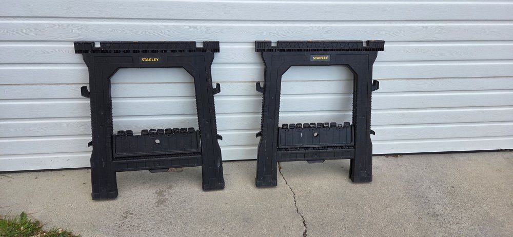 Stanley Plastic Saw Horses