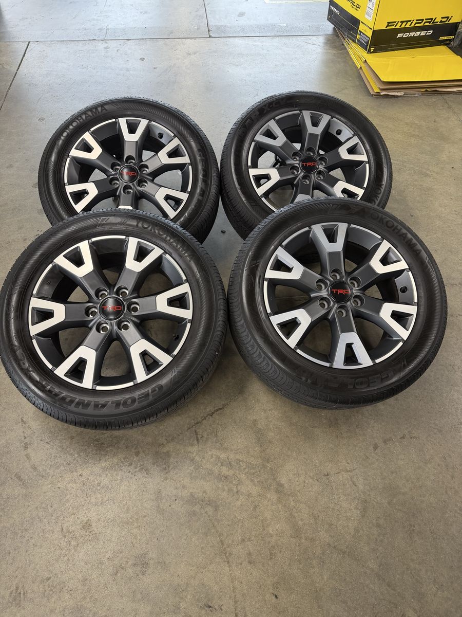 BRAND NEW 2026 Toyota TRD OEM 20in Rims/ 265/55/20