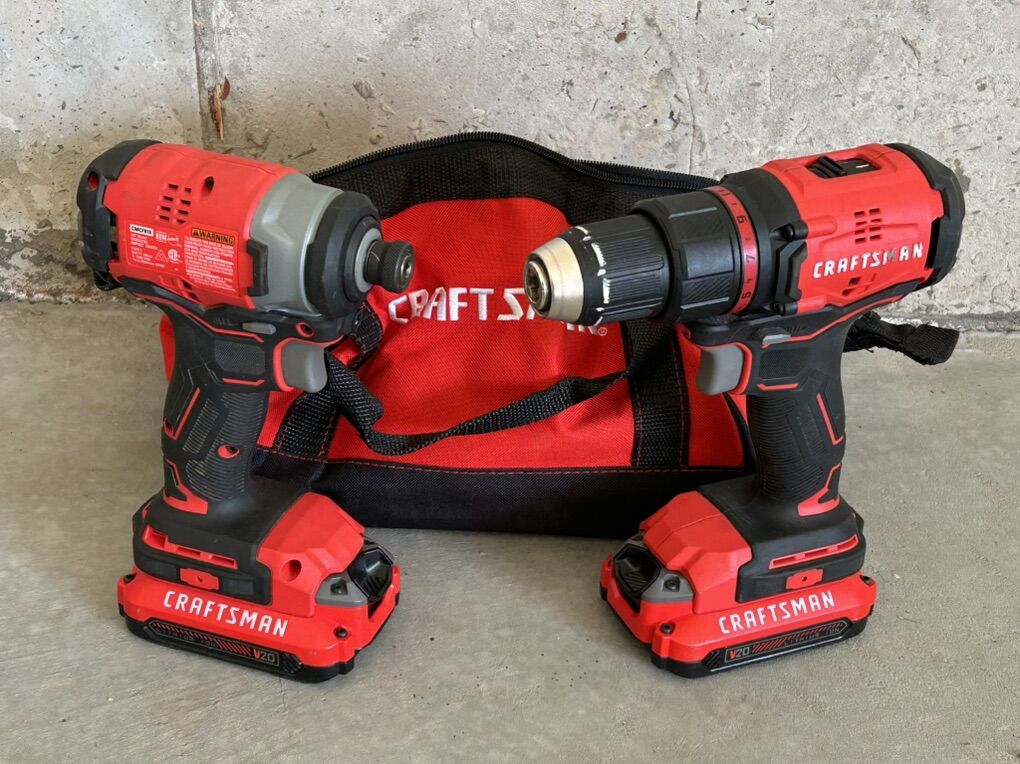 CRAFTSMAN DOUBLE DRILL SET