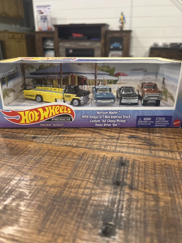 Hot Wheels 4 Car Premium Sets