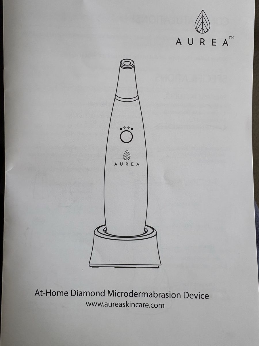 At-Home Diamond Microdermabrasion Device